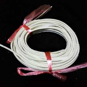 gla brace white white 120. and more 5ps.@ glove cord hardball repair cord glove baseball leather cord 