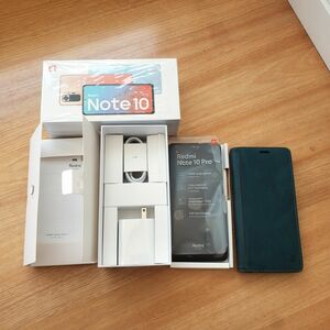 Redmi Note 10 Pro SIMフリー 箱+新品備品 オニキスグレー