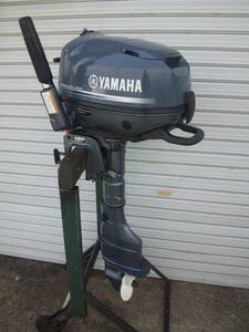 Yamaha４スト船外機６馬力実動美品 engine絶good condition！！