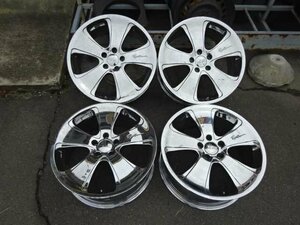 VOLTECエクストリーム　19インチホイール4本　19X8J　5H　PCD114.3　OFF30 　川越