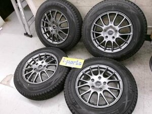 エンケイ CDM1 DL 15インチ スタッドレス 4本 175/80R15 6J 5H 114.3 +53 パジェロミニ 野田