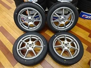 エンケイ(RS+M)/新品タイヤ15インチ4本　165/55R15　新品タイヤ付き　川越