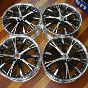 シュバート（SW4）17インチホイール4本セット 17x7J 4H PCD100 OFF43 川越の画像1