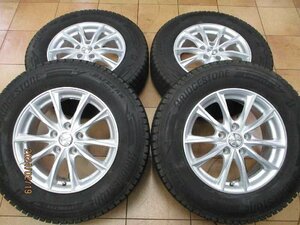 Exceeder/BS16インチスタッドレス4本セット　デリカD5　D:5　215/70R16　5穴　114.3　太田