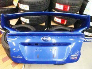 店頭引取り専用　WRX S4(VAG) 純正トランク（ウィング付き リア　ブルー　川越