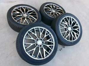 Weds　レオニスMX/新品インポート19インチ4本セット 8J+35 　アルファード　ヴェルファイア　245/45R19　岩槻