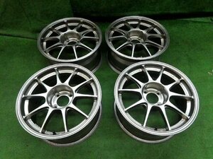 WEDS　TC105N　15 InchWheels4本組　7J +20　PCD100　上尾