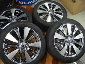 VERSUS/YH17インチホイール4本セット　17X7.0J　5H　PCD114.3　OFF55　215/50R17　川越