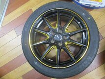 クロススピード/新品タイヤ17インチ４本セット　PCD114.3　GDBインプレッサ　アリスト　235/45R17 　川越_画像2