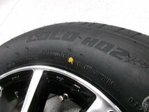 未走行！ディレット/インポート15インチ4本組 　195/65R15　5H　5穴　PCD100　太田_画像5