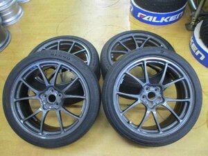 TWS　T66-F/BS18インチ4本セット　225/40R18　5穴　PCD100　86　BRZ　太田