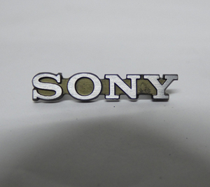 ■SONY アルミ製 エンブレム ロゴプレート 37mm ④