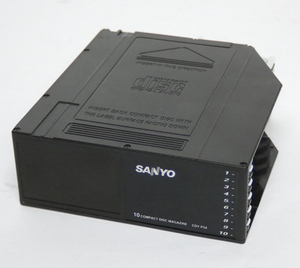 #SANYO CD changer 10 disk change disk magazine CDY-P34 ②