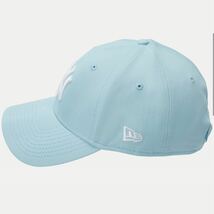 ニューエラ 9FORTY キャップ 帽子 メンズ レディース スカイブルー 水色 海外限定 正規品 NEWERA Yankees ヤンキース NY_画像4