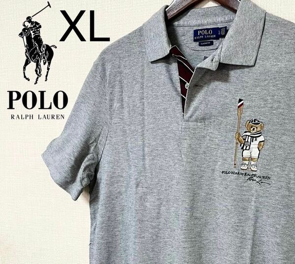 ポロ ラルフローレン ポロベア 半袖 ポロシャツ Tシャツ ゴルフ メンズ XL POLO RALPH LAUREN ポロラルフローレン