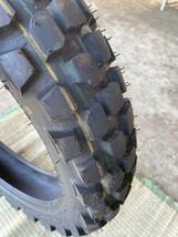 バイク中古タイヤ　IRC GP-21F 80/100-21 ブロック高さ8ミリ　GP-22R 120/80-18 ブロック高さ11ミリ_画像5