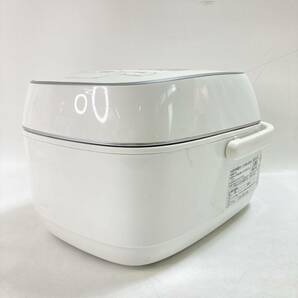 送料込み 象印 ZOJIRUSHI 炊飯器 圧力IH炊飯ジャー 5.5合 ホワイト 極め炊き NW-JX10 C28-240221-010の画像4