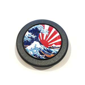  ukiyoe asahi day flag day chapter flag horn button . ornament north . search : Ken&Mary yan key car GT-R Hakosuka hot-rodder ..... Japanese style Century old car 