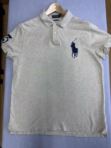 【美品】POLO Ralphlauren ポロラルフローレン　ポロシャツ メンズ　サイズLG 半袖