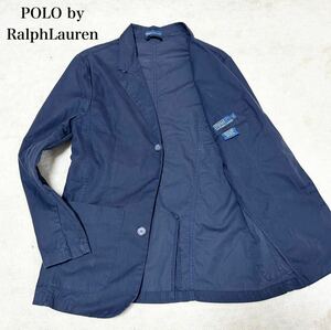 [ лето. ....]POLORalphLauren Polo Ralph Lauren хлопок tailored jacket summer жакет темно-синий Vintage 