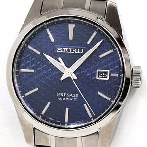 セイコー　プレサージュ　SARX077 6R35-00V0　腕時計　シースルーバック　裏スケルトン　オートマ　メンズ