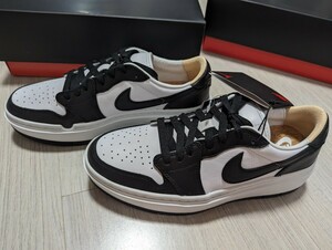 正規品　NIKE　厚底　ナイキ エア ジョーダン 1 エレベート ロー W AIR JORDAN 1 ELEVATED LOW ホワイト/ブラック 26.0cm