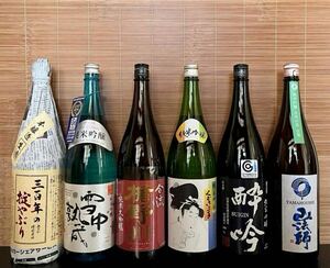 山形県産 日本酒 1.8L 6本セット 純米吟醸 大吟醸36