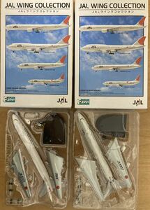 ★F-toys★JALウイングコレクション★日本航空 JAL★BOEING 747-100 シークレット、747-400D沖縄線就航50周年記念塗装機★1/500 2点セット