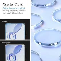 即決 Spigen Galaxy S24 ガラスフィルム 貼り付けキット付き 指紋認証対応 硬度9H 全面保護 強化ガラス ギャラクシー S24 対応 EZ Fit_画像7
