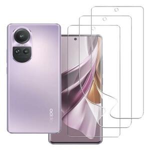 お得 For Oppo Reno 10 / 10 Pro 5G フィルム Oppo Reno 10 / 10 Pro 5G ガラスフィルム 2枚セット 硬度9H 24時間自動修復技術