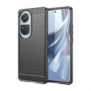 ★注目★ RUIIOCVKK for OPPO Reno10 Pro 5G ケース 炭素繊維カバー TPU 保護バンパー 弾力性付き 衝撃吸収 高耐久性 OPPO Reno 10 Pro