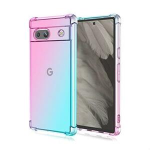 即決 Google Pixel 7A対応ケース グラデーションカバー Google Pixel 7Aスマホ保護カバー 耐衝撃 Google Pixel 7A用クリアTPU ケース