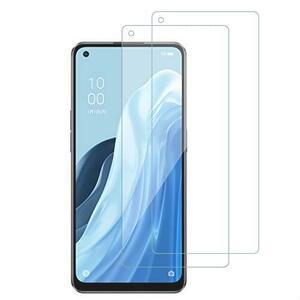 ★注目★ 【2枚セット】 For OPPO Reno9 A ガラスフィルム OPPO Reno9 A 6.4型 5G 液晶保護強化ガラスフィルム 【Jinmdz】硬度9H 耐衝撃