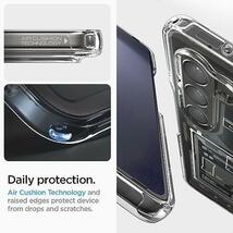 数量限定 Spigen Galaxy Z Fold5 ケース クリア [ SC-55D | SCG22 ] TPU バンパーケース 2重構造 米軍MIL規格取得 耐衝撃 すり傷防止_画像6