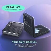 即決 Caseology Galaxy Z Flip4 ケース TPU PC 二重構造 3D 立体パターン カメラ保護 画面保護 軽量 滑り止め ギャラクシー Z フリップ4_画像3