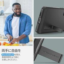 ★注目★ Spigen Galaxy S24 ケース 耐衝撃 スタンド付き 米軍MIL規格取得 SC-51E | SCG25 三層構造 スマホスタンド カメラ保護 傷防止_画像5