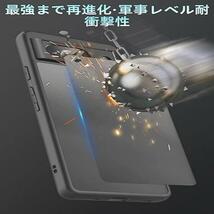 良品特価 ZXZone for Google Pixel 7a ケース 半透明 マット感ケース 耐衝撃 画面保護 レンズ保護 米軍MIL規格 滑り止め 指紋防止_画像5