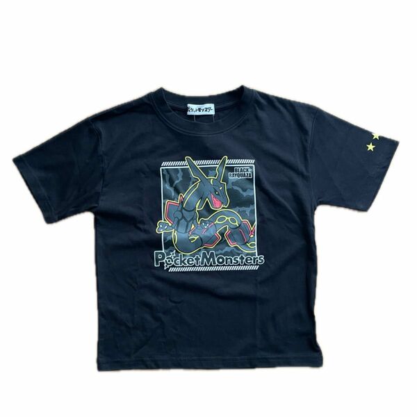 ポケモン　レックウザ　Tシャツ　ブラック　130