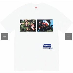 送料無料 新品 未使用 Supreme JUNYA WATANABE COMME des GARONS MAN Tee L 白 シュプリーム ジュンヤ ギャルソン Tシャツ