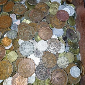 D25 3.16kg 希少 未選別日本古銭 銀貨 各種大量おまとめ No.2の画像5