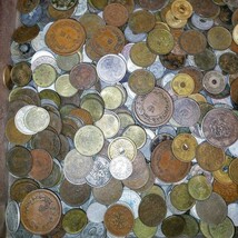 D34　2.10kg　貴重　未選別日本古銭銀貨各種銅貨各種大量おまとめ　No.1_画像3
