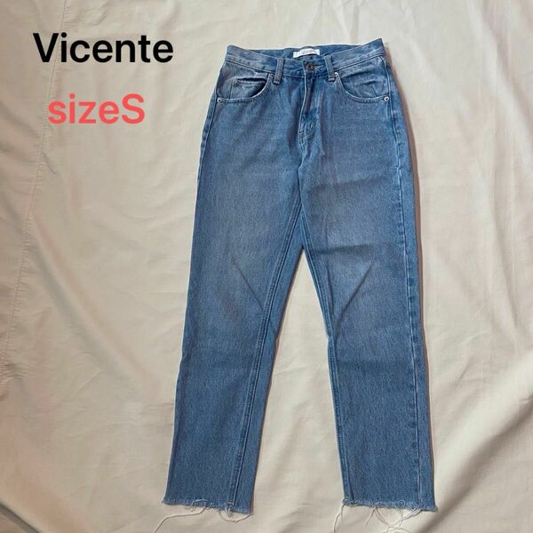 Vicente ヴィセンテ SLIM STRAIGHT DENIM サイズS