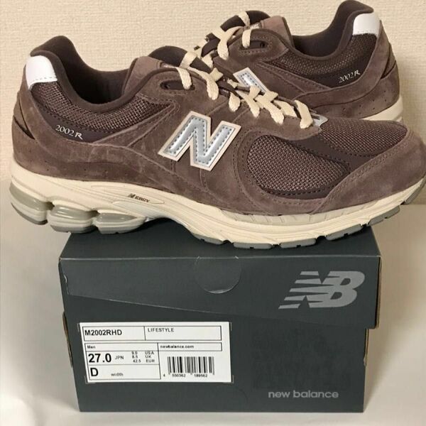 新品　27cm New Balance M2002R RHD　BLACK FIG ニューバランス