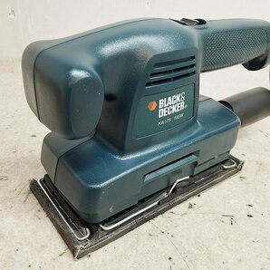 BLACK＆DECKER ブラックアンドデッカー オービタルサンダー KA175 中古の画像2