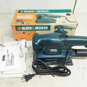 BLACK＆DECKER ブラックアンドデッカー オービタルサンダー KA175 中古の画像1