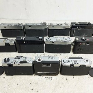 オリンパス フジカ ペトリなど コンパクトフィルムカメラ いろいろまとめて11台セット ジャンクの画像6