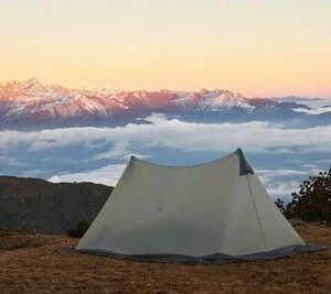 ◆美品◆ FREELIGHT フリーライト M Guide himaraya（Mガイド ヒマラヤ） + ネット キャンプ アウトドア テント mc01066335
