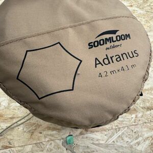 Soomloom スームルーム Adranus　4.2×4.1ｍ　TCヘキサ タープ キャンプ アウトドア BBQ タープ ヘキサ mc01066161