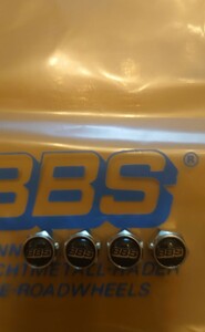 海外製　bbs エアーバルブキャップ　黒金　4個セット