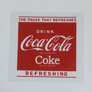 送料６３円〜 Coca-Cola コカ・コーラ ステッカー ④⑧★検) クリアステッカー ウォールステッカー シール デカール